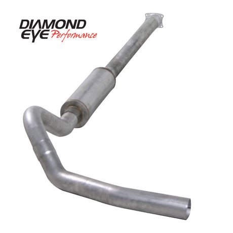 Diamond Eye KIT 4in CB SGL MFLR RPLCMENT PIPE SS 01-05 CHEVY/GMC 6.6L 2500/3500 K4110S-RP