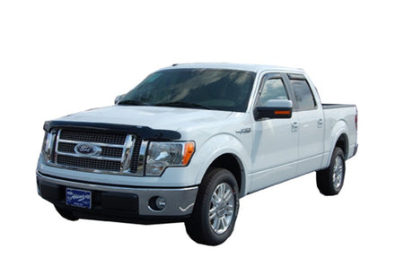 AVS 09-14 Ford F-150 (Excl. Raptor) Hoodflector Low Profile Hood Shield - Smoke 21009