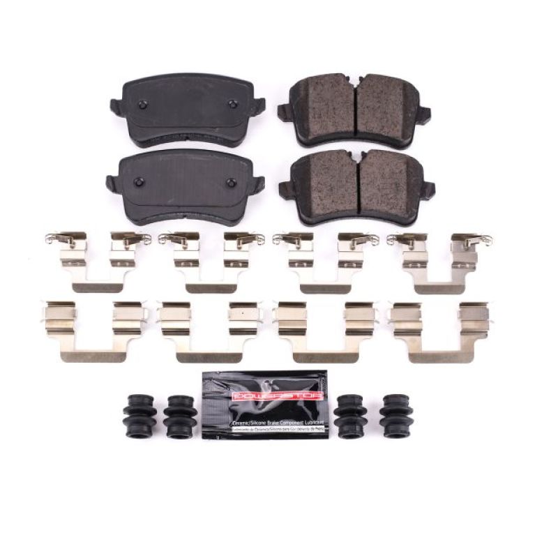 Power Stop 12-18 Audi A6 Rear Z23 Evolution Sport Brake Pads w/Hardware Z23-1547