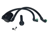J&L 2015-2023 Ford Mustang EcoBoost Driver Side Oil Separator 3.0 - Black Anodized 3029D-B