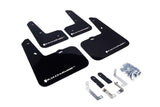 Rally Armor 12-13 Hyundai Veloster UR Black Mud Flap w/ White Logo MF24-UR-BLK/WH