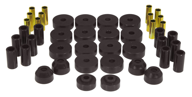 Prothane 55-75 Jeep CJ5/7 Total Kit - Black 1-2001-BL