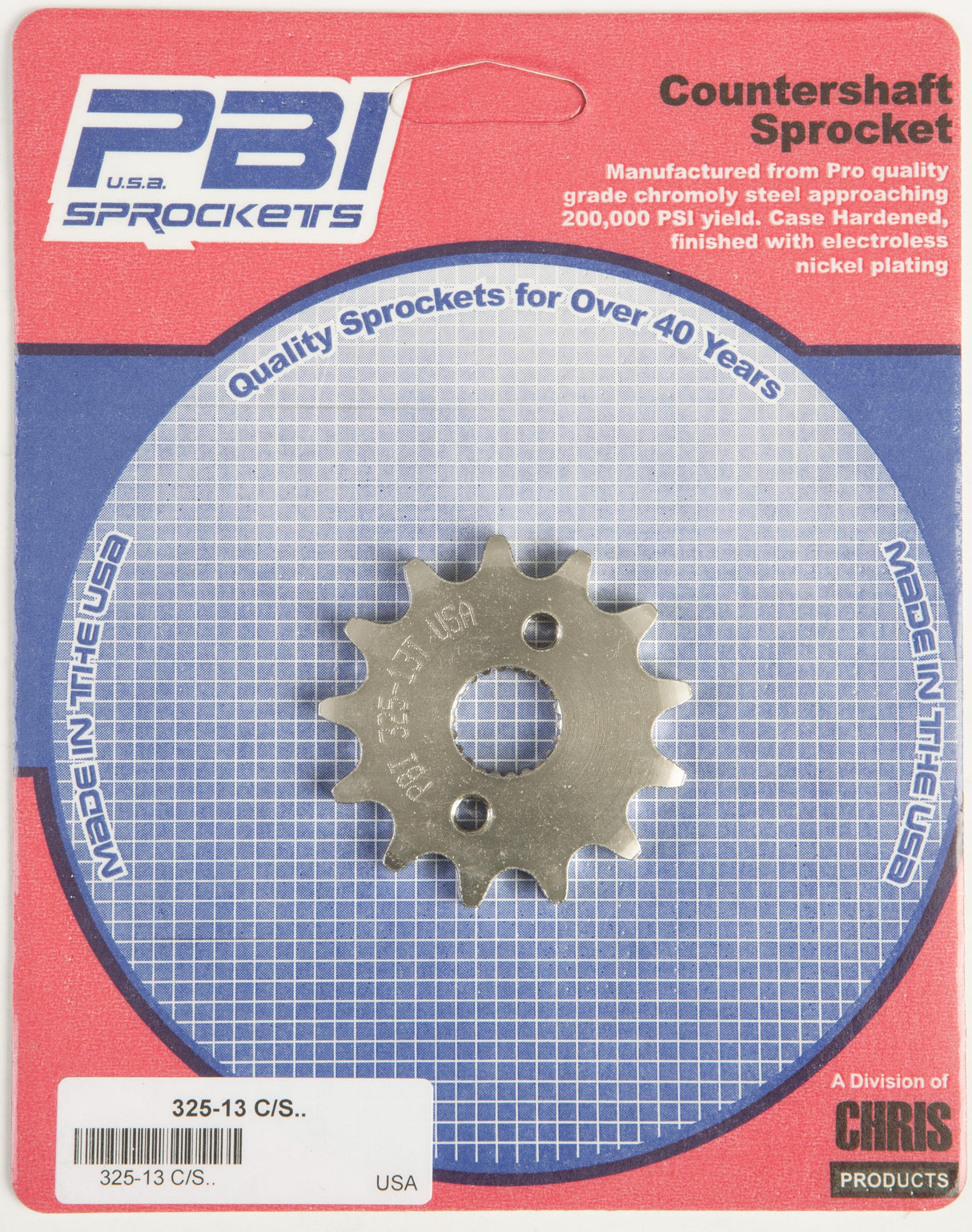 PBIFront Cs Sprocket Steel 13t-420 Hon325-13