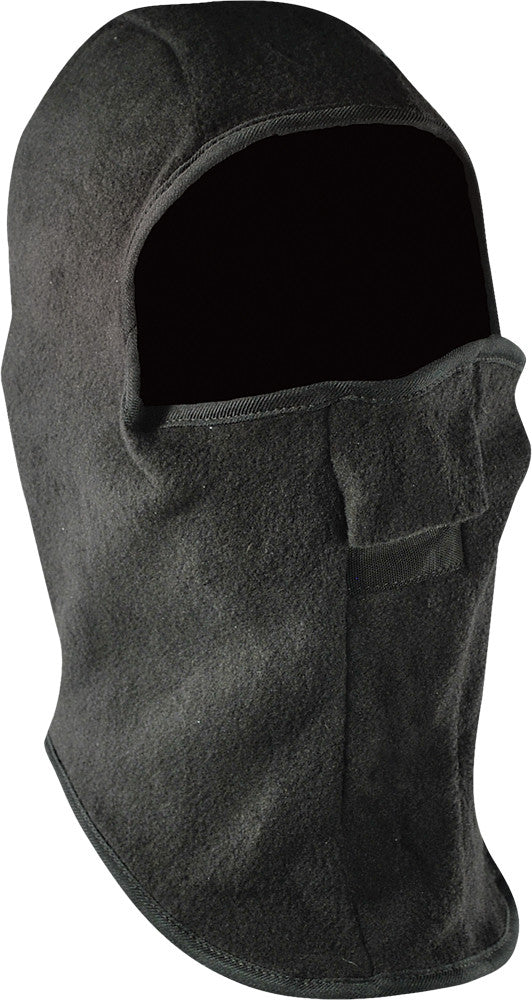 ZAN Balaclava Fleece Velcro Black WB114V