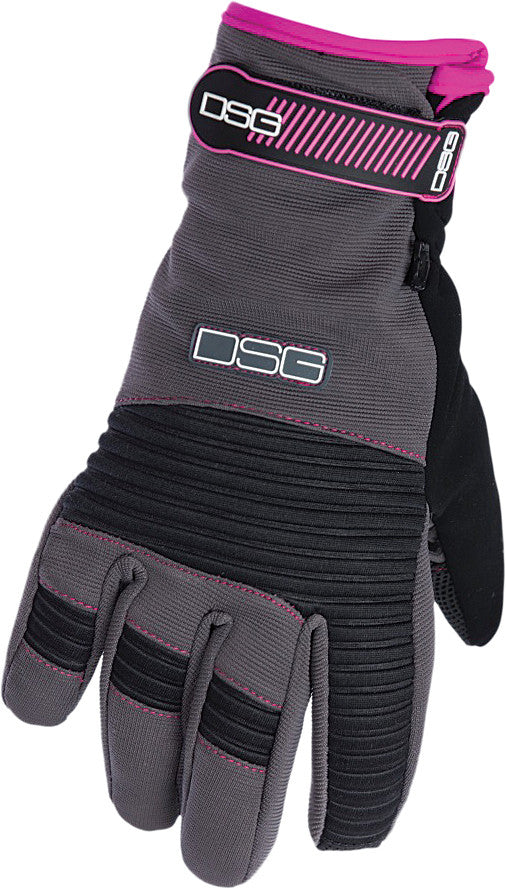 DSG Versa Glove Xl Charcoal/Pink 97280