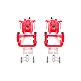 Power Stop 01-03 Acura CL Rear Red Calipers w/Brackets - Pair S2588