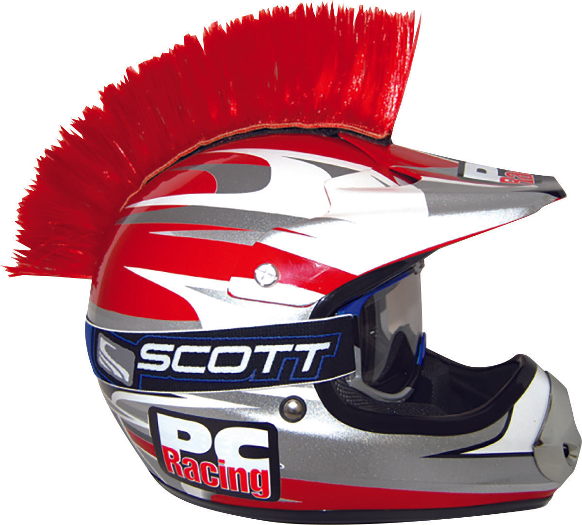 PCRACINGHelmet Mohawk RedPCHMRED