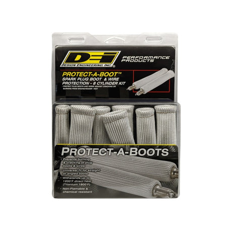 DEI Protect-A-Boot - 6in - 8-pack - Silver 10502