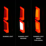 ANZO 2015-2020 Chevrolet Tahoe LED Tail Lights w/ Light Bar Black Housing Somke Lens 311375