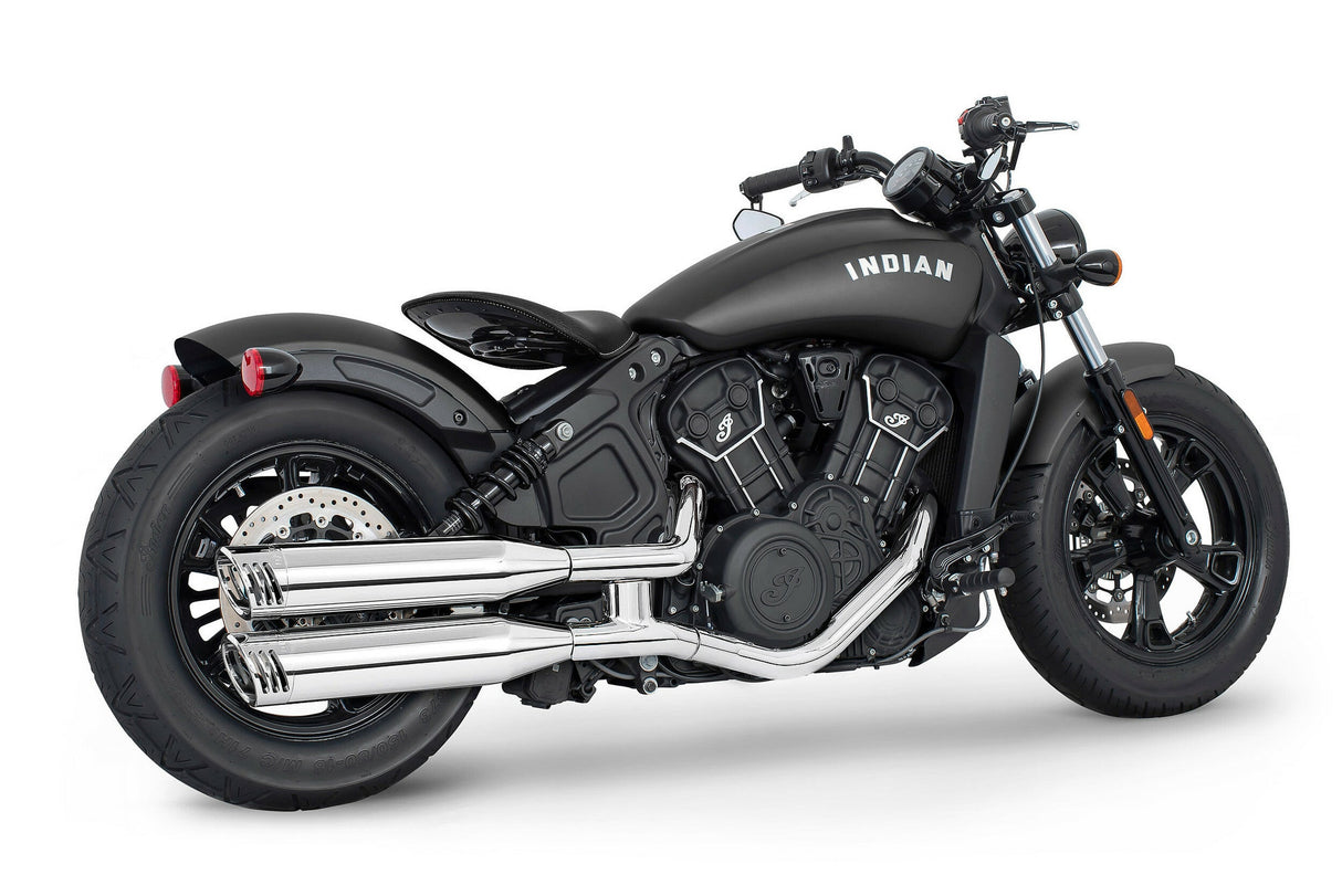 FREEDOM Racing Slip-Ons 4" Chrome W/Chrome Tip Scout IN00065