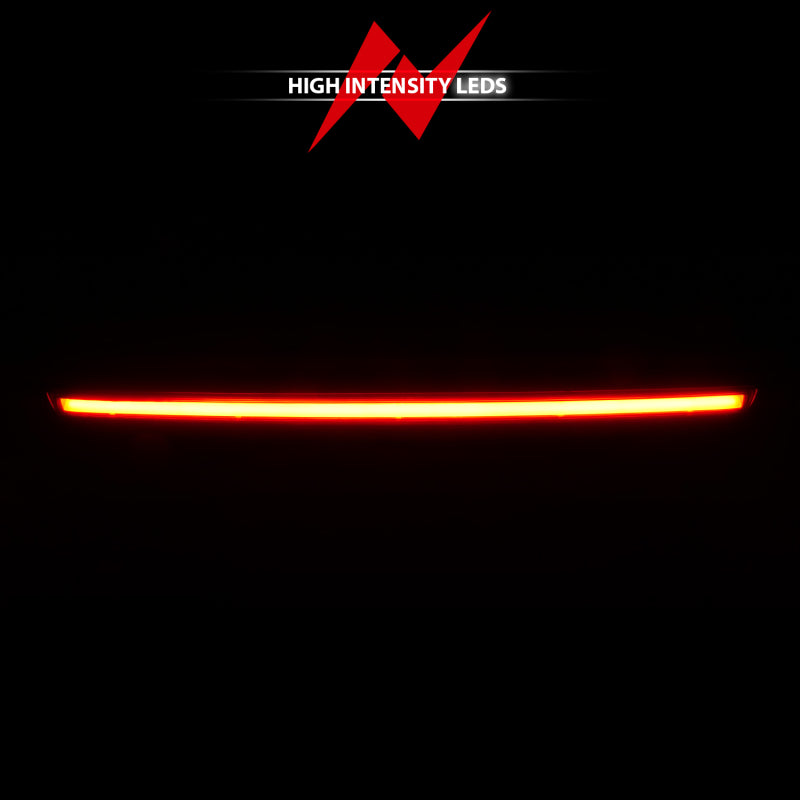 ANZO 2007-2014 Chevrolet Suburban 1500 LED 3rd Brake Light Black Housing Red Lens w/ Spoiler 1pc 531110