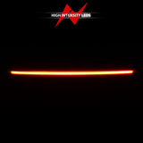 ANZO 2007-2014 Chevrolet Suburban 1500 LED 3rd Brake Light Black Housing Red Lens w/ Spoiler 1pc 531110