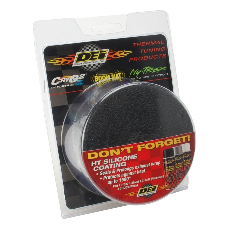 DEI Exhaust Wrap 2in x 25ft - Black 10099