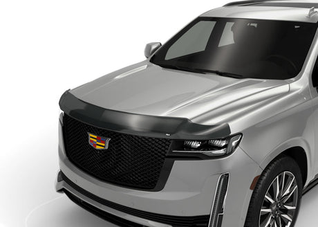 AVS 2021 Cadillac Escalade High Profile Bugflector II Hood Shield - Smoke 25970