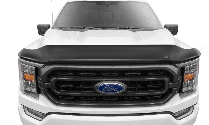 AVS 21-22 Ford F-150 (Excl. Tremor/Raptor) High Profile Bugflector II Hood Shield - Smoke 25621