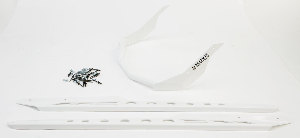 SPG Bumper Rear S-D Gen 4 165 Track White SDRB465-WHT