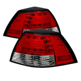 Spyder Pontiac G8 08-09 LED Tail Lights Red Clear ALT-YD-PG808-LED-RC 5008602
