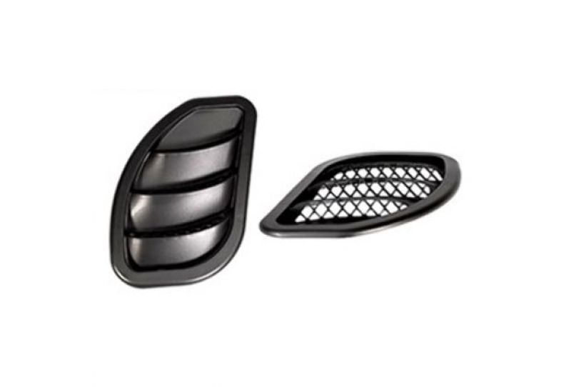 Daystar 2007-2018 Jeep Wrangler JK Hood Side Vent Kit Right and Left Black Pair KJ71048BK