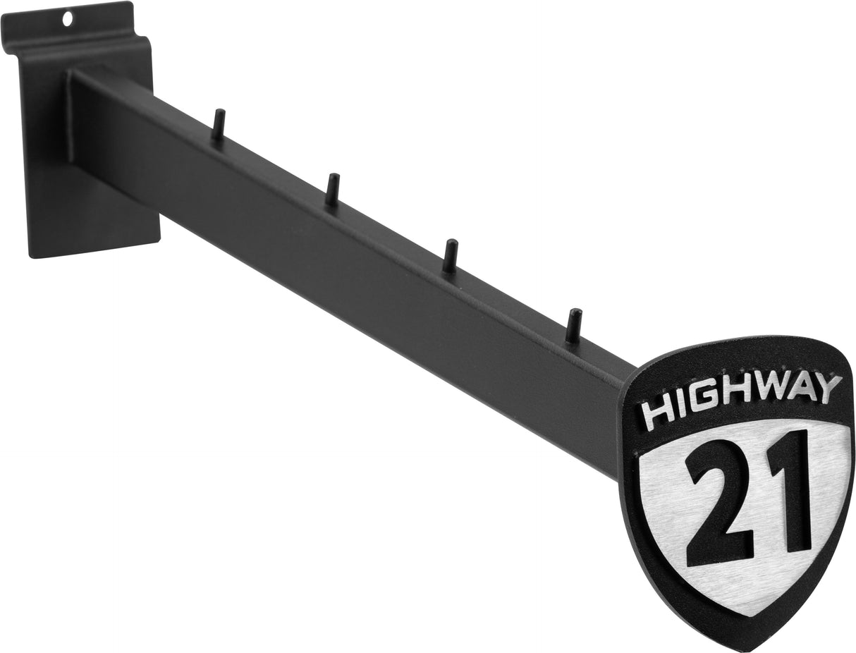 HIGHWAY 21 Waterfall Peg Slat Wall Hanger Post WATERFALL-HWY21