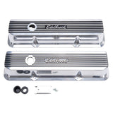 Edelbrock Valve Covers Elite II Ford FE 1958-76 Polished 4277