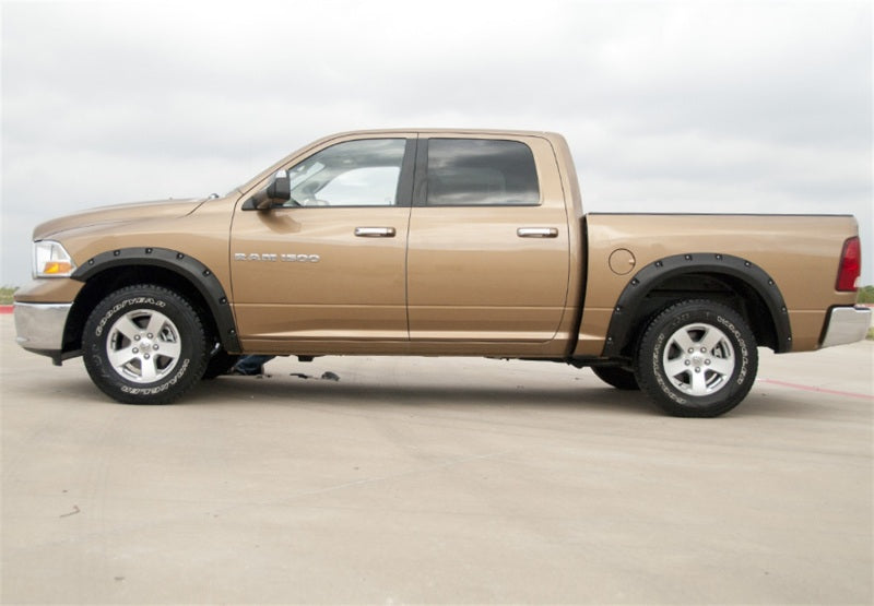 Lund 09-17 Dodge Ram 1500 RX-Rivet Style Textured Elite Series Fender Flares - Black (4 Pc.) RX204T