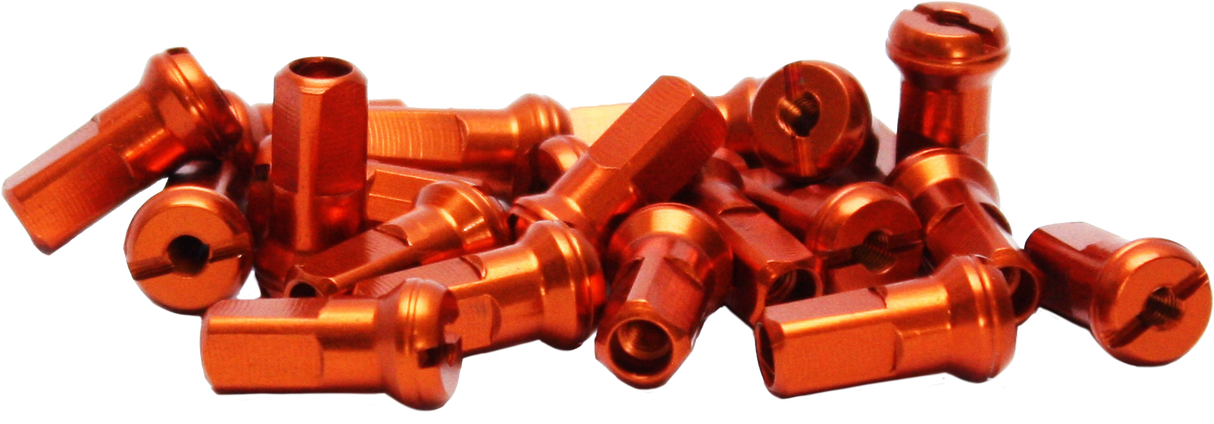 DUBYA Spoke Nipples Orange 98-611O