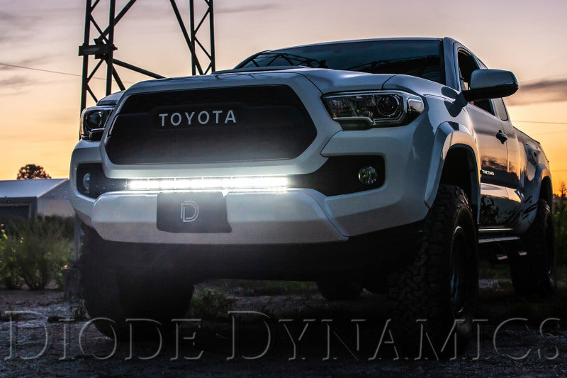 Diode Dynamics 16-21 Toyota Tacoma SS30 Stealth Lightbar Kit - Amber Combo DD6075