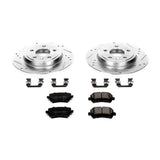 Power Stop 05-09 Audi A4 Rear Z23 Evolution Sport Brake Kit K4624