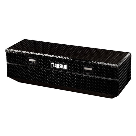 Tradesman Aluminum Flush Mount Truck Tool Box (56in.) - Black 79456