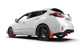 Rally Armor 2024 Subaru Impreza Black UR Mud Flap w/ Red Logo MF105-UR-BLK-RD