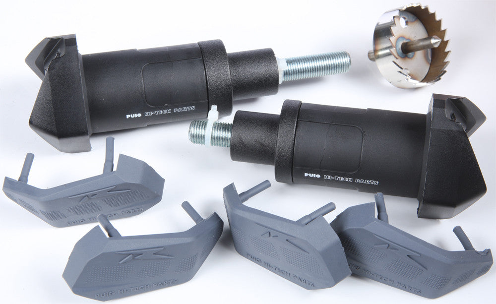 PUIG Frame Sliders R12 Black 1970N