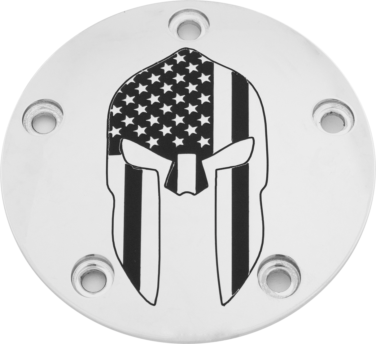 CUSTOM ENGRAVING Tc Timer Cover Spartan Chrome PATR20-04
