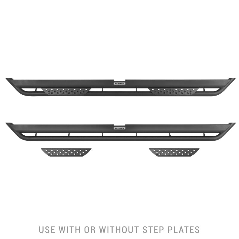 Go Rhino Dominator Xtreme DT Side Steps - Tex Blk - 87in. (Boards ONLY/Brackets Req.) DT60087T