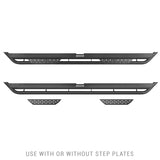 Go Rhino Dominator Xtreme DT Side Steps - Tex Blk - 87in. (Boards ONLY/Brackets Req.) DT60087T