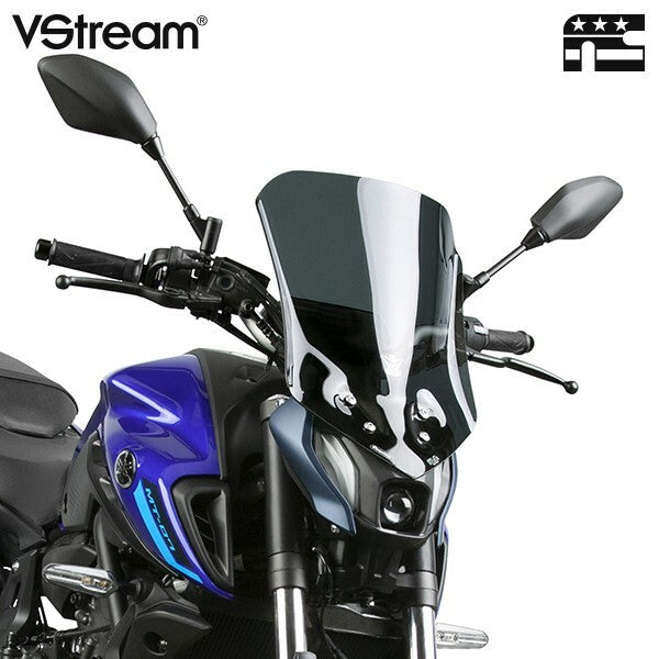 NATIONAL CYCLEVstream Windscreen Short Dark Tint YamN20340