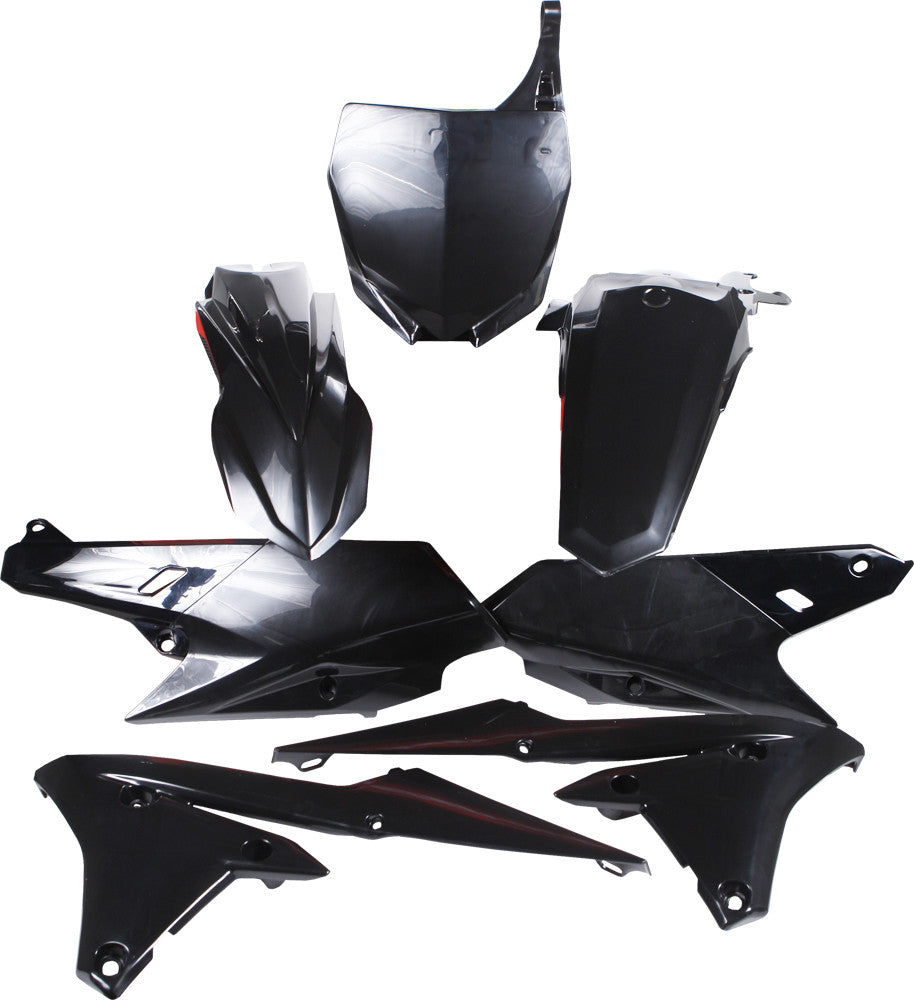 POLISPORT Plastic Body Kit Black 90583