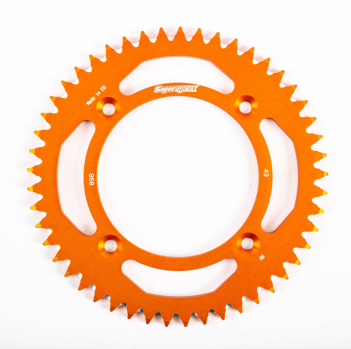 SUPERSPROX Rear Sprocket Aluminum 49t-428 Org Ktm RAL-898-49-ORG