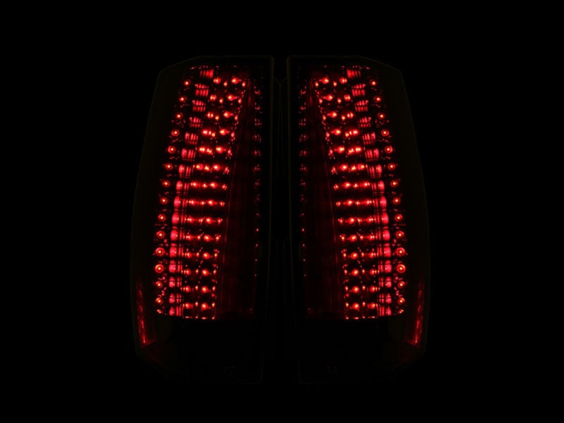 ANZO 2007-2011 Cadillac Escalade LED Taillights Chrome 321287