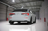 Rally Armor 2022 Honda Civic (Incl. Si/Sport/Touring) Black UR Mud Flap w/ Red Logo MF90-UR-BLK/RD
