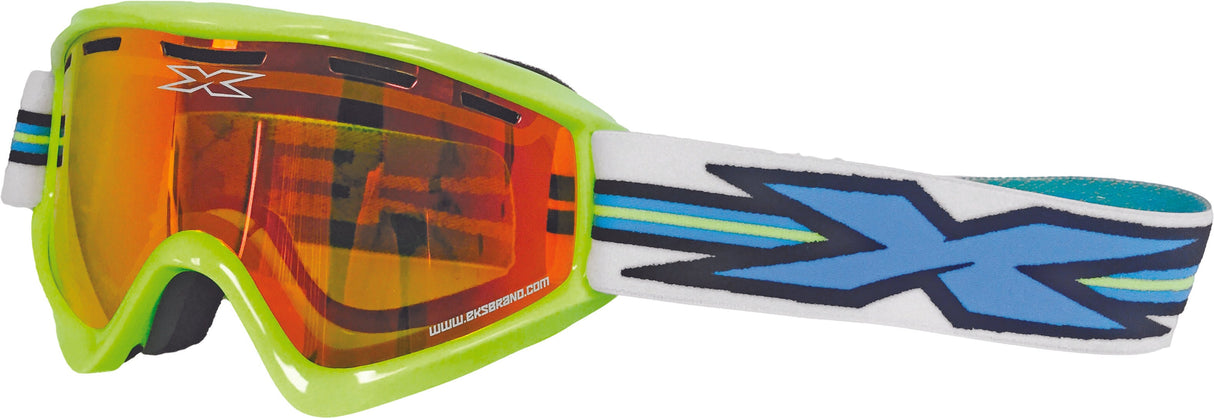 EKS BRAND Gox Enduro Goggle (Green) 067-10901