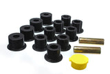 Energy Suspension 6/86-97 Nissan 720 & Hardbody Pickup 2WD Black Rear Leaf Spring Bushing Set 7.2103G