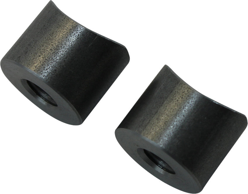 TC BROS Coped Steel Bungs 5/16-18 Threaded 1/2" 2/Pk 104-0066
