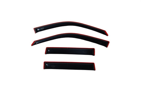 AVS 2019 Ram Quad Cab Ventvisor In-Channel Front & Rear Window Deflectors 4pc - Smoke 194813