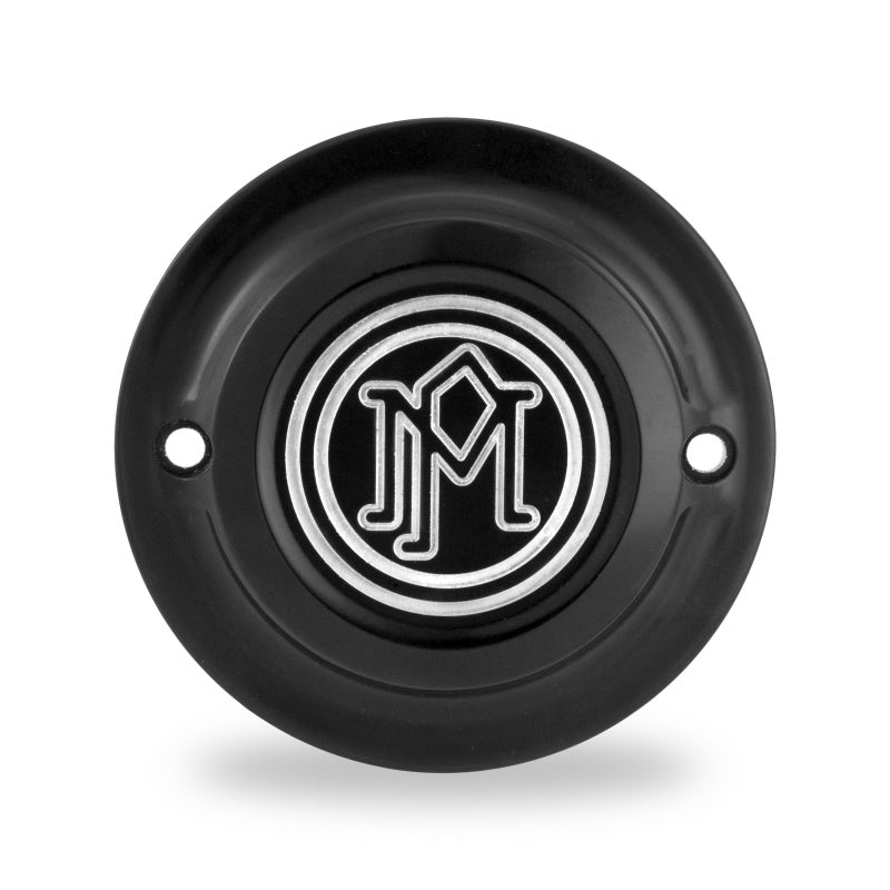 Performance Machine Ignition Cover Scallop - Contrast Cut 0177-2029-BM