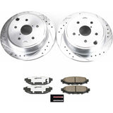 Power Stop 15-19 Subaru WRX Rear Z26 Street Warrior Brake Kit K6977-26