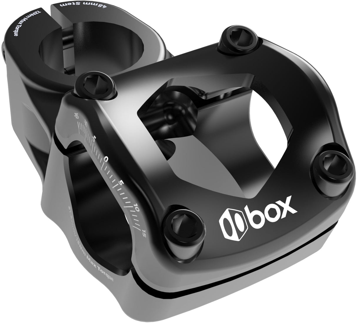 BOX Tl Stem 53mm X 31.8 Black Only Works 31.8 Bar BX-ST1831T53-BK