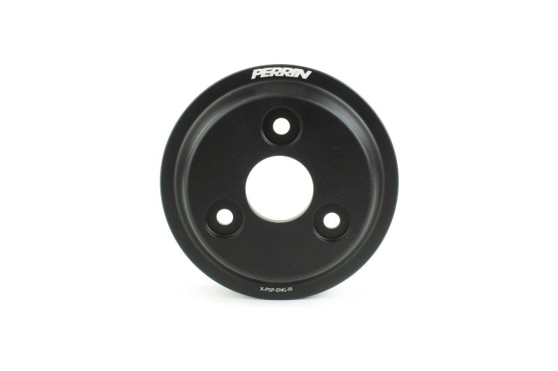 Perrin 15-21 Subaru WRX Lightweight Water Pump Pulley - Black PSP-ENG-111BK