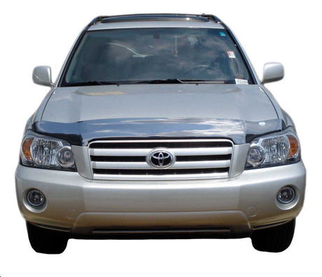 AVS 01-07 Toyota Highlander High Profile Bugflector II Hood Shield - Smoke 25330