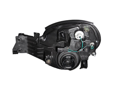 ANZO 2002-2003 Subaru Impreza Crystal Headlights Black 121121