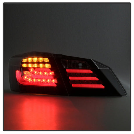 Spyder Honda Accord 2013-2015 4DR LED Tail Lights - Black ALT-YD-HA13LED-LED-BK 5082053